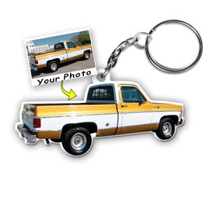 Classic Vintage Car Hot Rod Personalized Keychains, Unique Gifts for ...