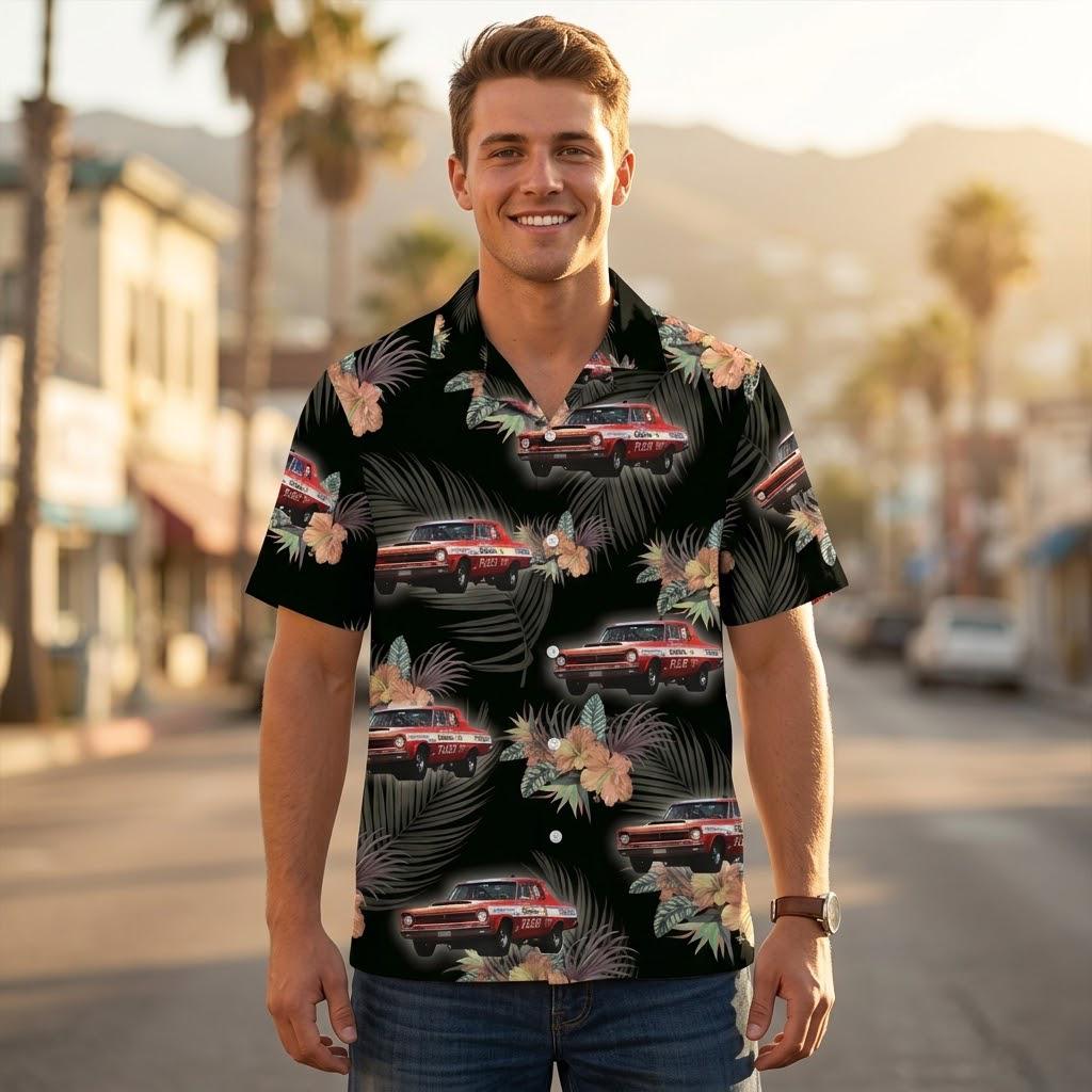 Camper RV Travel Trailer Motorhome Personalized Hawaiian Shirt