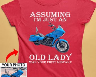 T-Shirt Personalizzata Biker | Compleanno Moto Qualsiasi Età, Gildan, Stampa Grafica