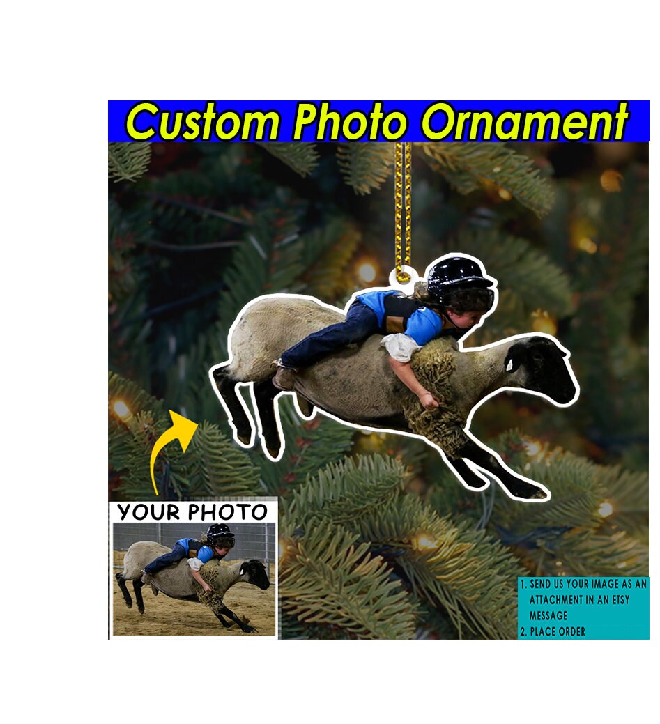 Buy Mutton Busting Kids Riding Sheep Personalized Ornament, Bull Riding  Lovers, Bull Rider Ornament, Steer Riding, Bucking Bull, Calf Riding Online  in India - Etsy, image size:947x1039
