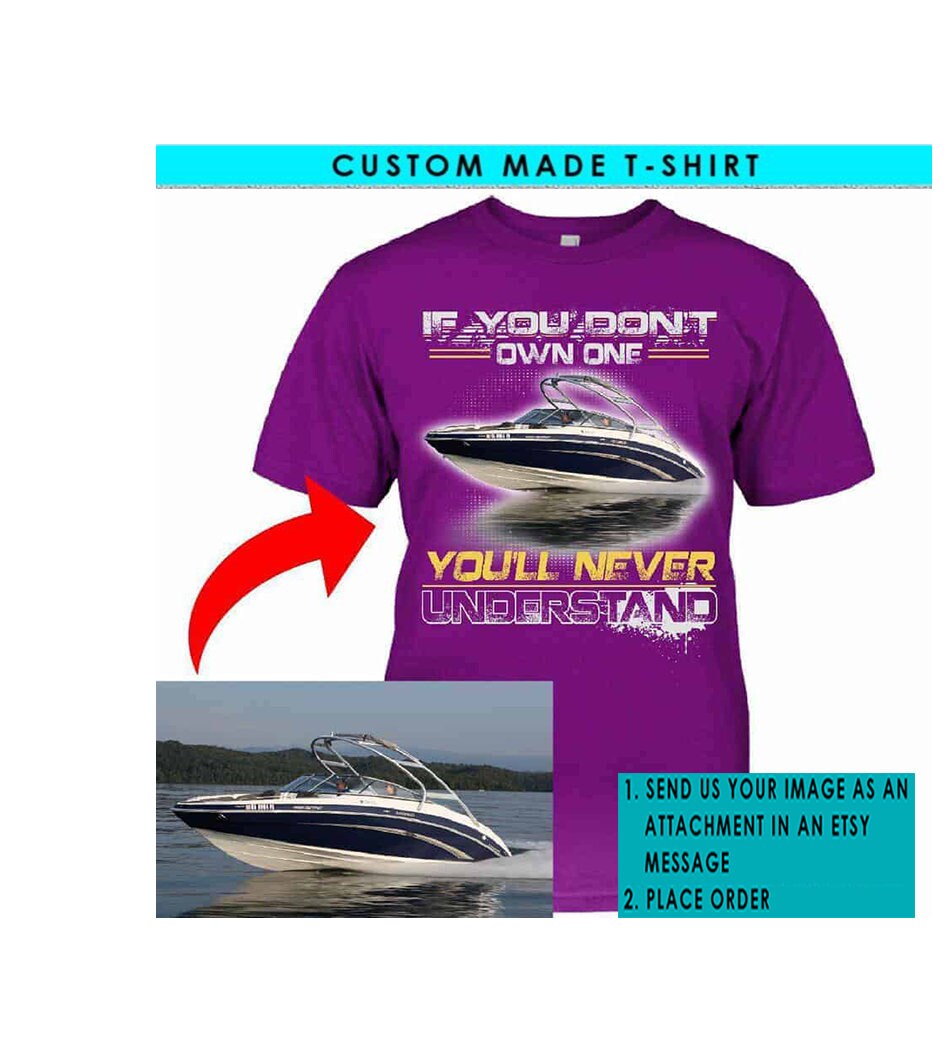Funny Boating Gift Boat Personalized T-shirt, Boat Captain Gifts
