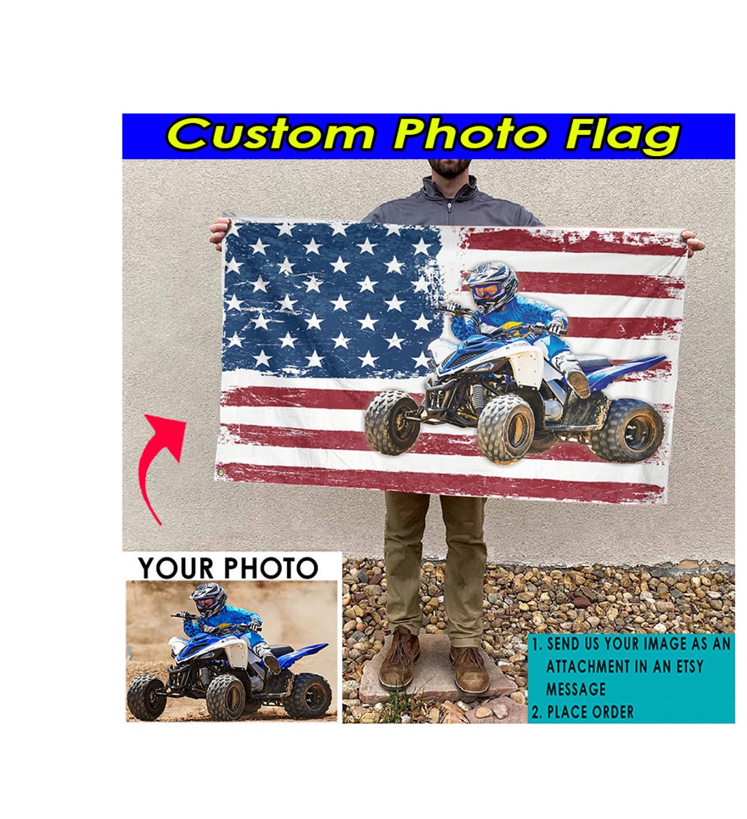 ATV UTV Racing Kids Gifts RZR Dirt Quad Off-road Personalized American ...