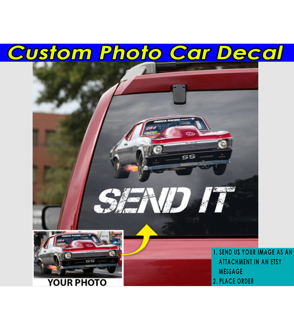 Drag racing sale stickers