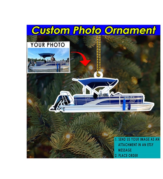 Boats Personalized Ornament, Gifts for Bowriders, Motorboat, Fishing Boats,  Ski Boats, Wake Boats, Boat Owners Gifts, Acrylic Ornaments 