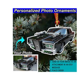 Drag Racing Car Personalized Ornament, Cool Gifts For Car Guys, Drag Racers Gifts, Hot Rod Racing, Muscle Car Lovers, Acrylic Ornaments