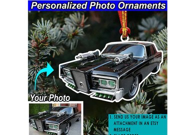 Drag Racing Car Personalized Ornament, Cool Gifts For Car Guys, Drag Racers Gifts, Hot Rod Racing, Muscle Car Lovers, Acrylic Ornaments