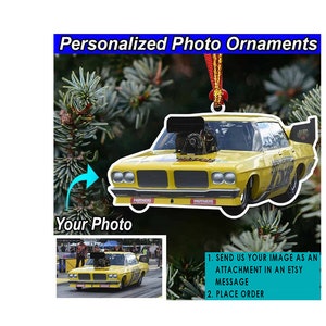 Go Kart Karting Racing Personalized Ornament, Unique Karting Gifts, Cool Gifts For Kart Lovers, Acrylic Ornaments image 4