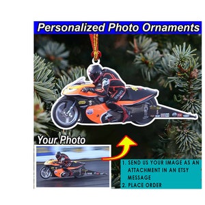 Go Kart Karting Racing Personalized Ornament, Unique Karting Gifts, Cool Gifts For Kart Lovers, Acrylic Ornaments image 9