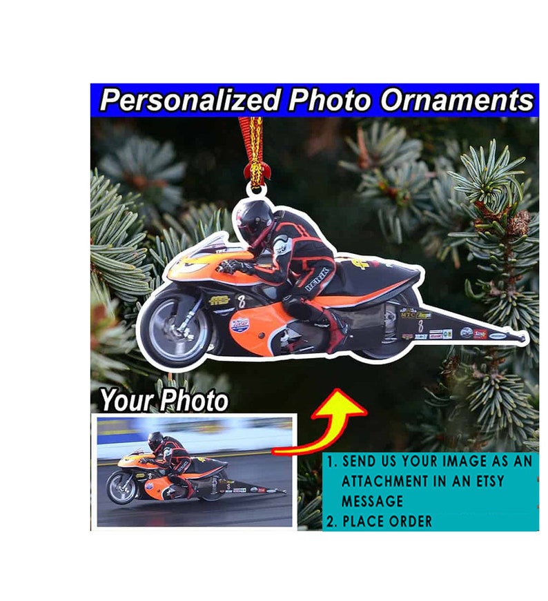 Go Kart Karting Racing Personalized Ornament, Unique Karting Gifts, Cool Gifts For Kart Lovers, Acrylic Ornaments image 9