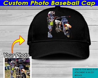 Motocross Gifts, Dirt Bike Personalized Classic Cap, Dirt Bike Lovers, Unique Gifts For MX Riders, Dirt Biker Gifts, Custom Motorcycle Gift