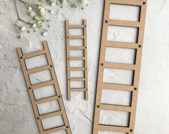 8X Dollhouse Miniature Fairy Garden Wood Step Ladder HomeFurniture Decoration BD 8X Dollhouse Miniature Fairy Garden Wood Step Ladder HomeFurniture Decoration BD
