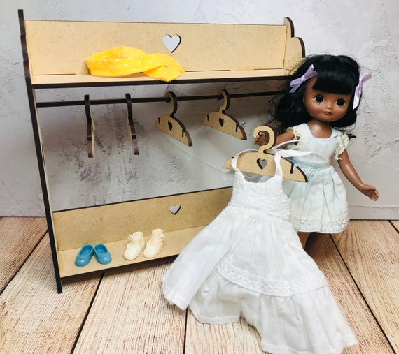 Dolls house clothes rail hot sale