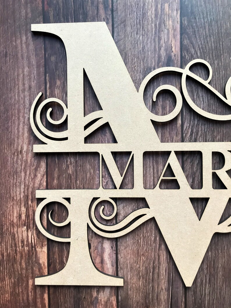 Personalised Decorative Name Letters for Wall Alphabet Wall Etsy UK