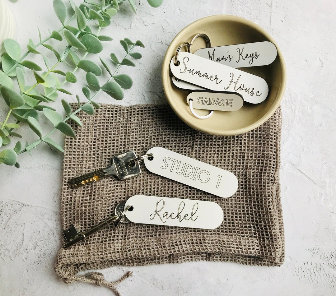 Personalised Key Ring, Name Keyring, Handmade Key Ring, Mom Keyring