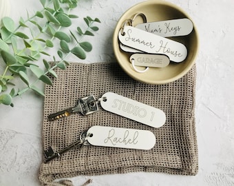 Personalised Key Ring, Name Keyring, Handmade Key Ring, Mom Keyring, Personalized Key Fob, Name Key Chain, Key Organiser, Engraved Key Fob