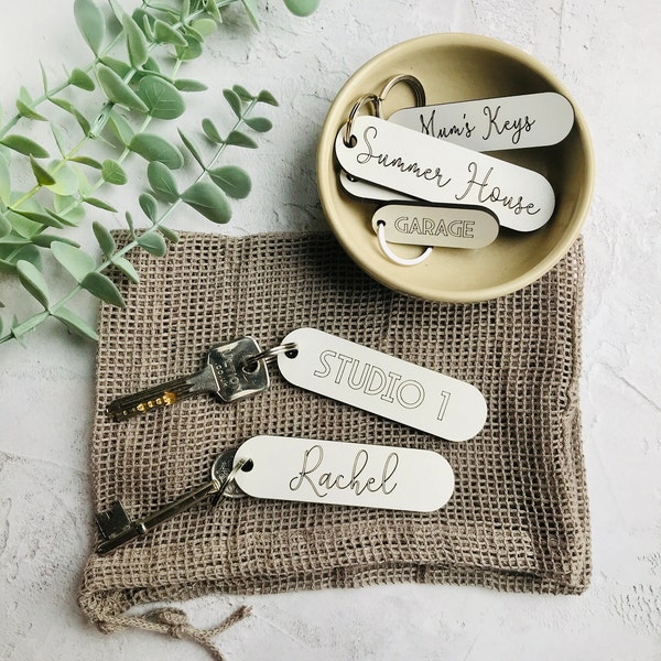 Personalised Key Ring, Name Keyring, Handmade Key Ring, Mom Keyring, Personalized Key Fob, Name Key Chain, Key Organiser, Engraved Key Fob