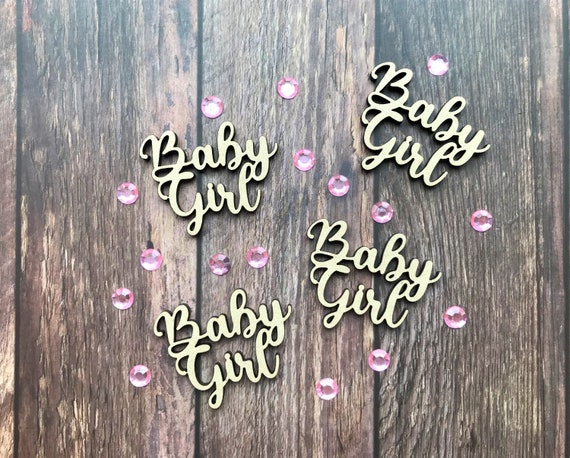 Wooden 'Baby' Table Confetti Wooden 'Baby' Table Confetti
