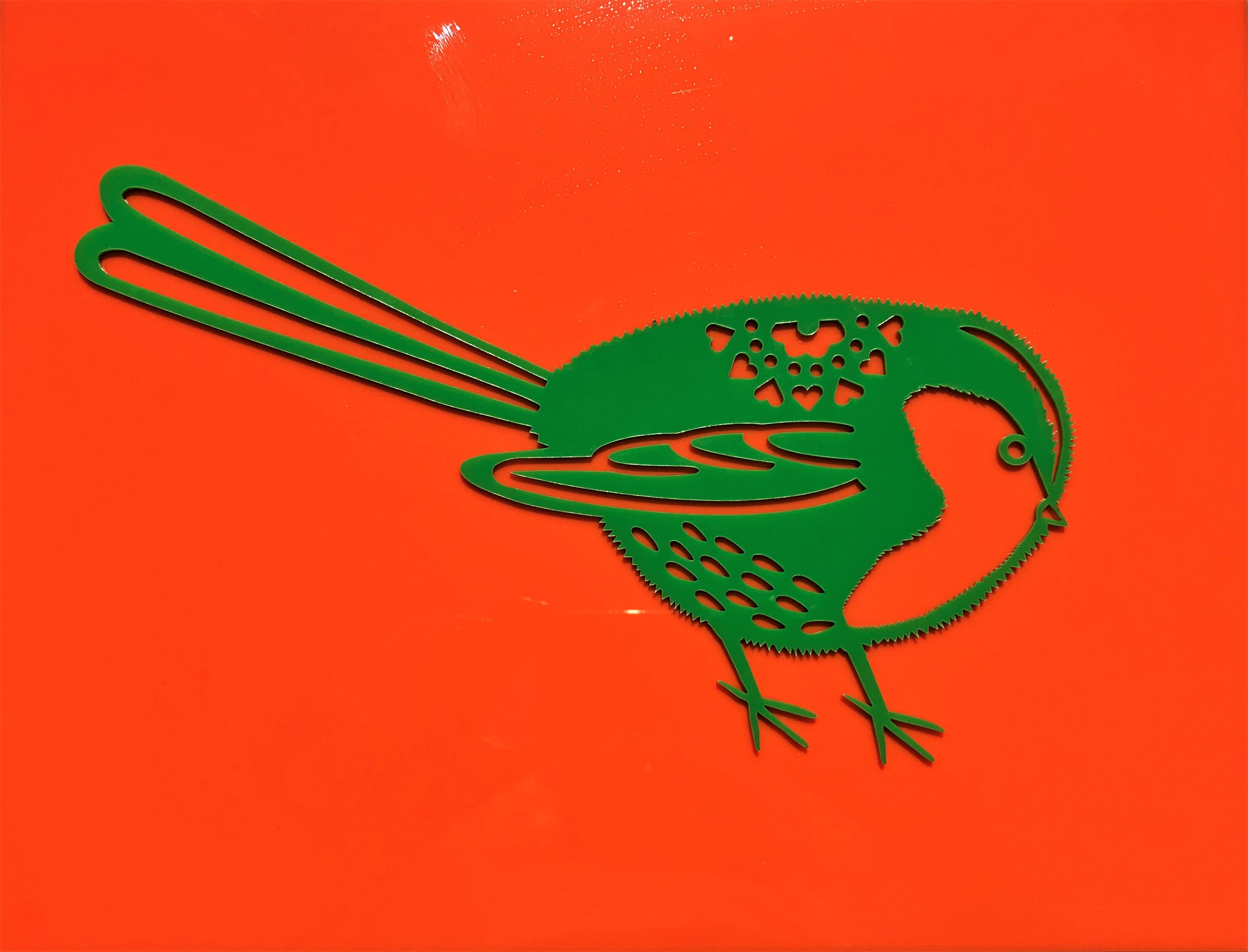 Bird Garden Wall Art Acrylic Birds Outdoor Garden Decoration | Etsy