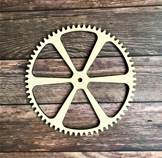 september Monteur creëren Grote houten tandwielen Steampunk Gear Roterende Gear - Etsy België