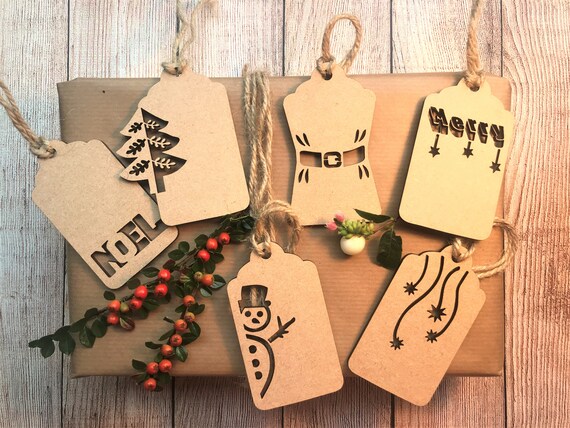 Blank Wooden Gift Tags - DIY Place Cards and Christmas Stocking Tags –  Celebrating Together