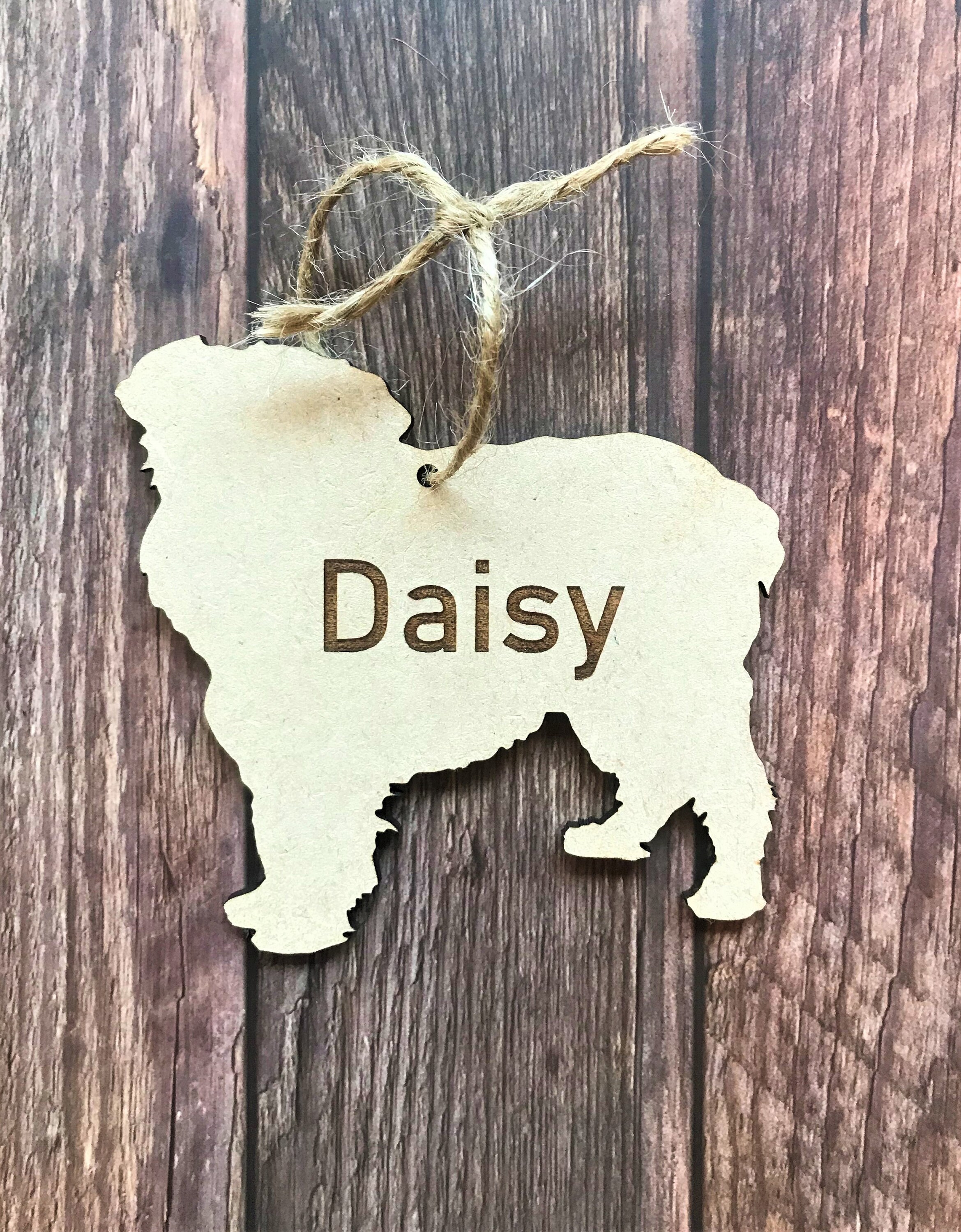 Dog Decoration Puppy Decoration Wall Art Wooden Dog Picture Etsy