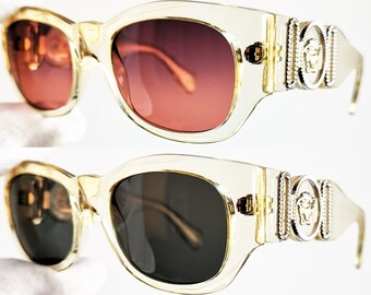 【超希少ヴィンテージ】VERSACE サングラス 413/B ホワイトフレーム 超希少ヴィンテージ】VERSACE サングラス 413/B ホワイトフレーム 超