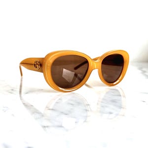 小物 GUCCI Sunglasses Italy Logo Vintage Gucci Sunglasses 1999 Vintage Black Green Rectangle GG 2524/S 807