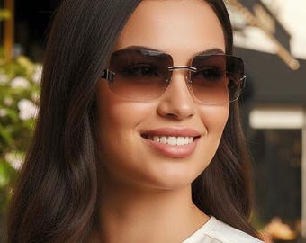 CHANEL sunglasses ココマーク ブラウン スクエア y2k Chanel sunglasses, thick square frame, brown - E-SEVEN STORE