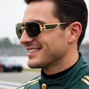 CHRISTIAN DIOR Monsieur 2427 Vintage Sunglasses Square Aviator