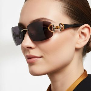 Gucci Bamboo Horsebit Sunglasses - Etsy