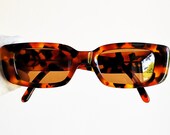 GUCCI vintage sunglasses rare tortoise brown square gold GG2409 S oval rectangular unisex frame Migos 2Chainz Rihanna 90s