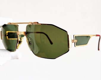 CARL ZEISS lunettes de soleil vintage masque carré rare 22 CARL ZEISS lunettes de soleil vintage masque carré rare 22