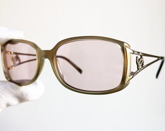 CHANEL】90s ヴィンテージ サングラス ビッグロゴ スクエア型