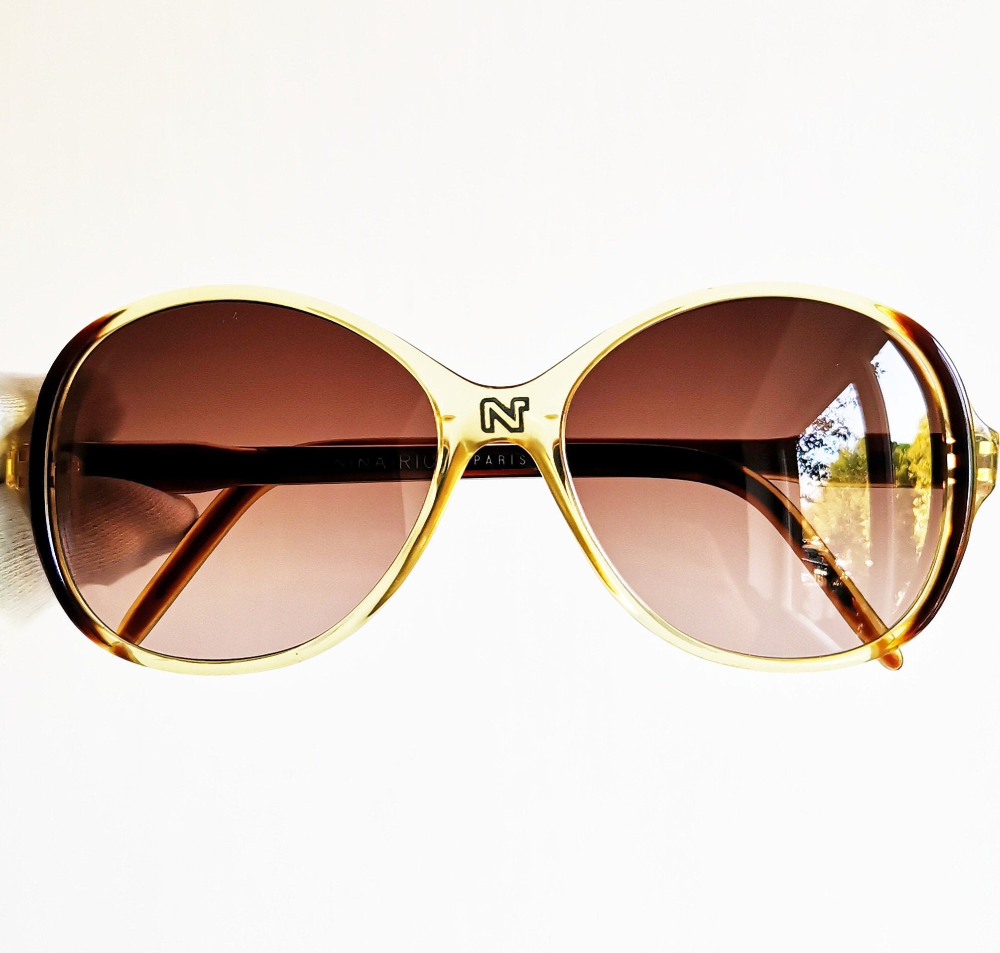 ★ レア☆ニナリッチビンテージサングラス ストーン NINA RICCI ☆ レア☆ニナリッチビンテージサングラス ストーン NINA RICCI