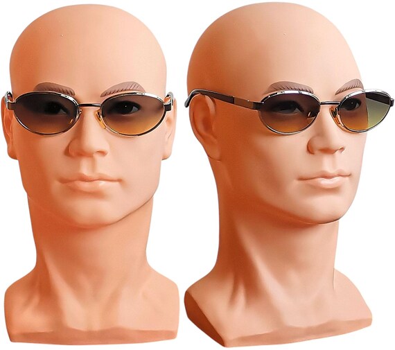 FERRAGAMO Vintage Sunglasses Oval Steampunk 1006 Salvatore  display picture 1