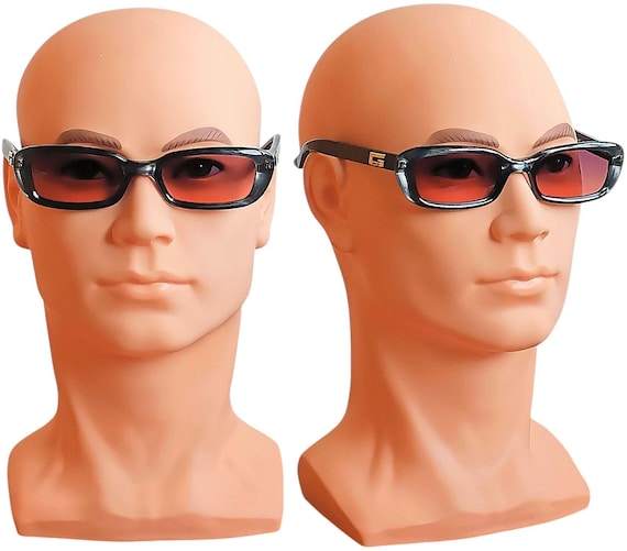 【美品】GUCCI GG2416/S サングラス GUCCI Vintage Sunglasses Rare Sideral Blue GG2416/S Oval