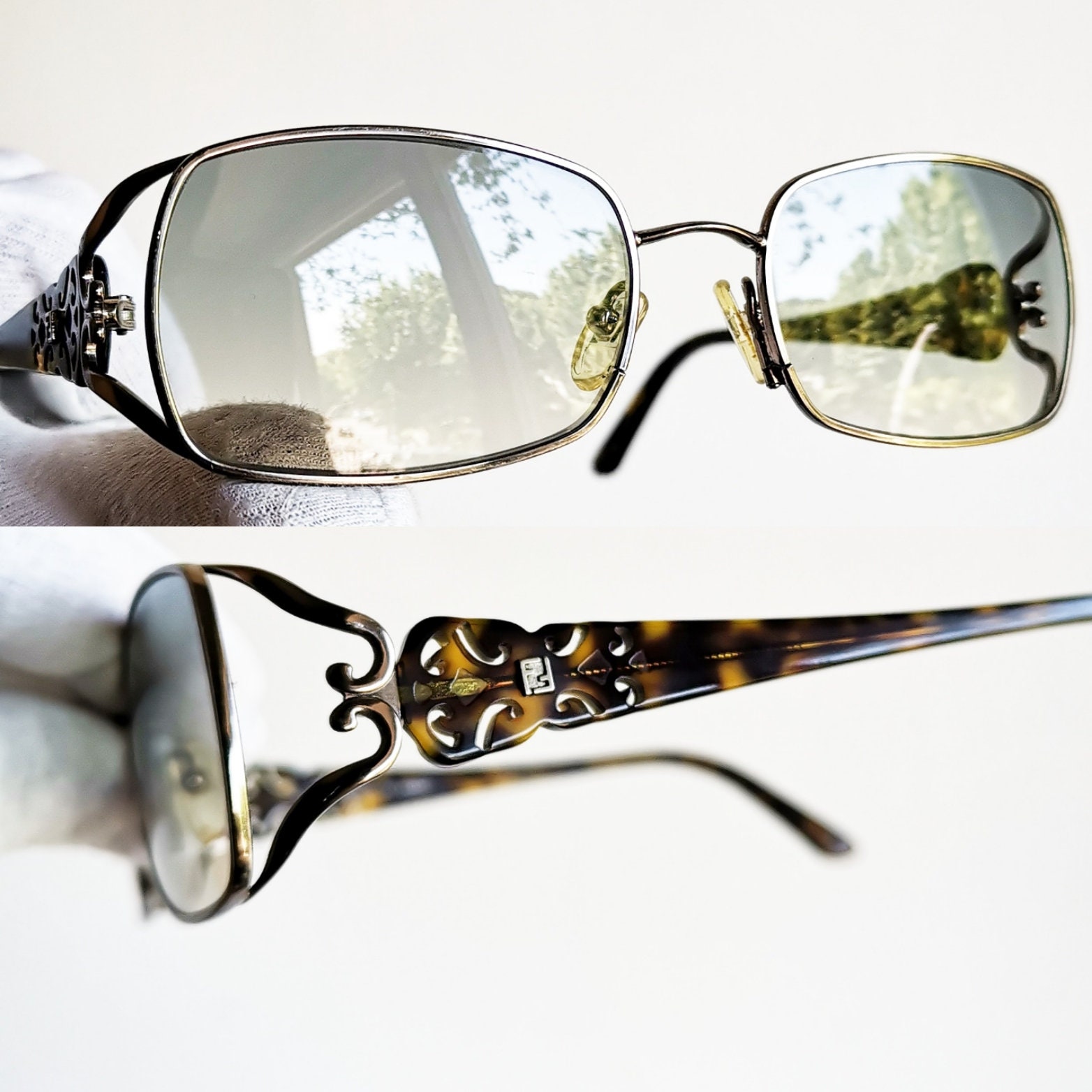 小物 FENDI Vintage Silver logo sunglasses $_57.JPG?set_id=880000500F