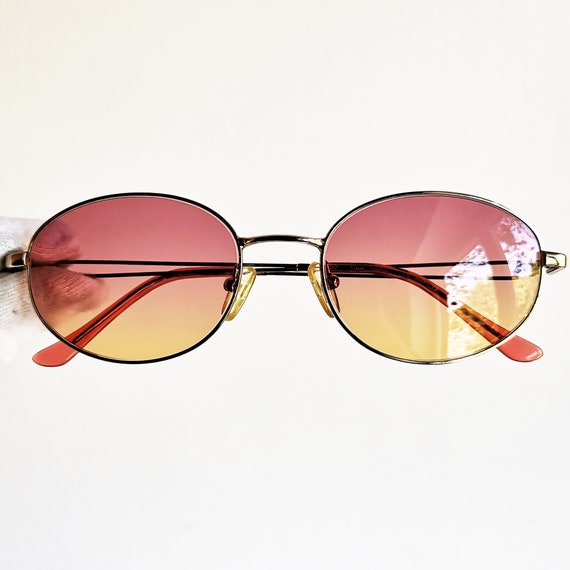 PIERRE CARDIN vintage sunglasses rare gold plated fra… - Gem