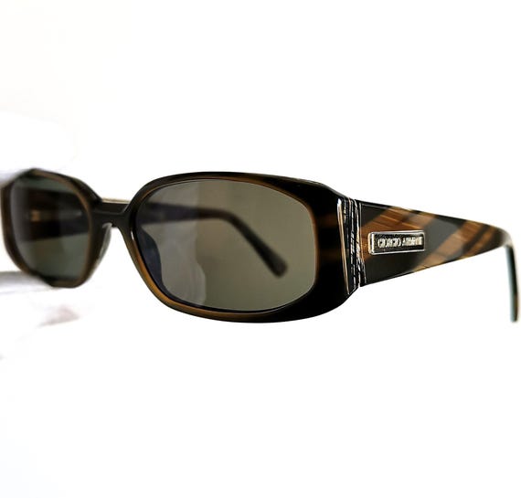 GIORGIO ARMANI サングラス ブラウンレンズ ヴィンテージ 希少 ARMANI  