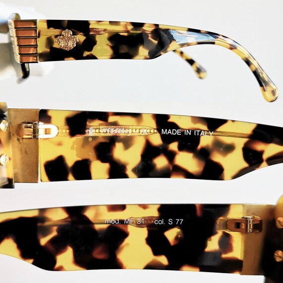 Egon VON FURSTENBERG vintage Sunglasses squared r… - image 5