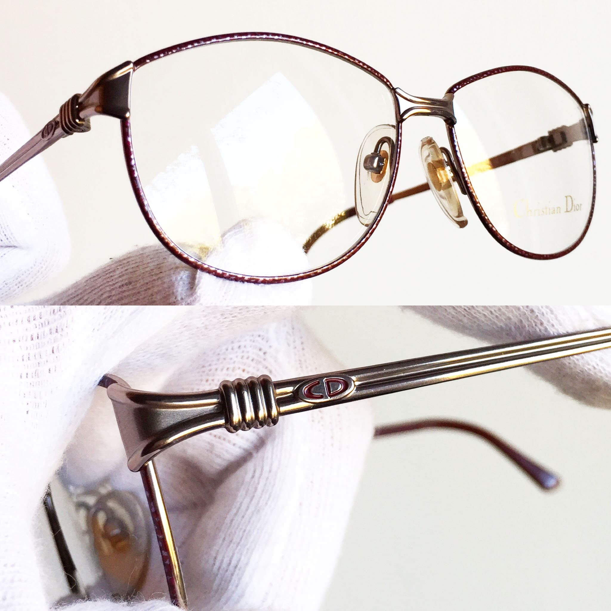 DIOR Vintage Eyewear Rare Eyeglasses Oval Titan Sunglasses