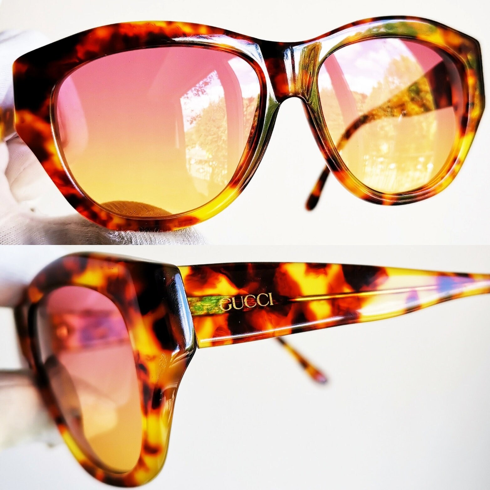Occhiali gucci shop lente gialla