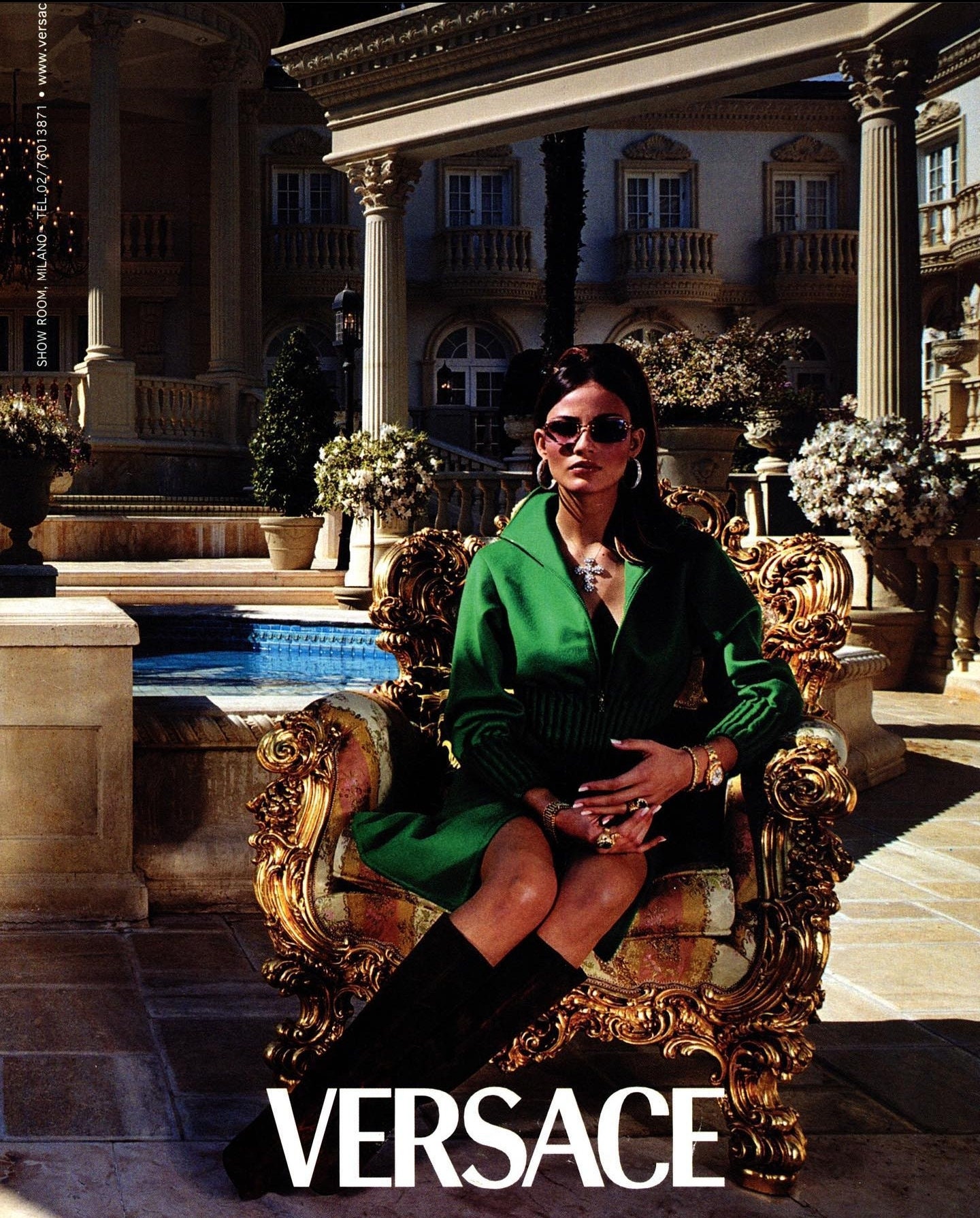 VERSACE スクエア サングラス パープル ピンク ヴィンテージ VERSACE スクエア サングラス パープル ピンク ヴィンテージ 小物