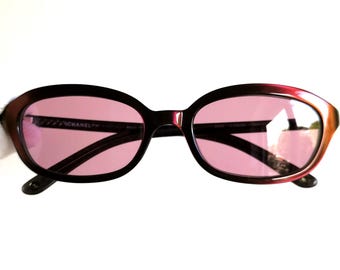 小物 CHANEL sunglasses vintage matelasse y2k Chanel RARE Vintage 1992 CC Tortoiseshell Matelasse Frame