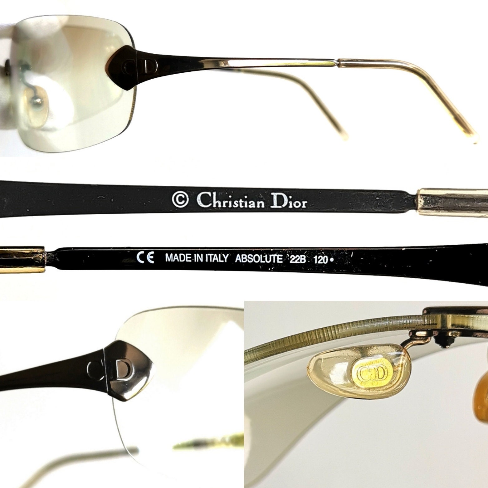 Christian Dior サングラス アブソリュート absolute Christian Dior Absolute Sunglasses - Silver Sunglasses