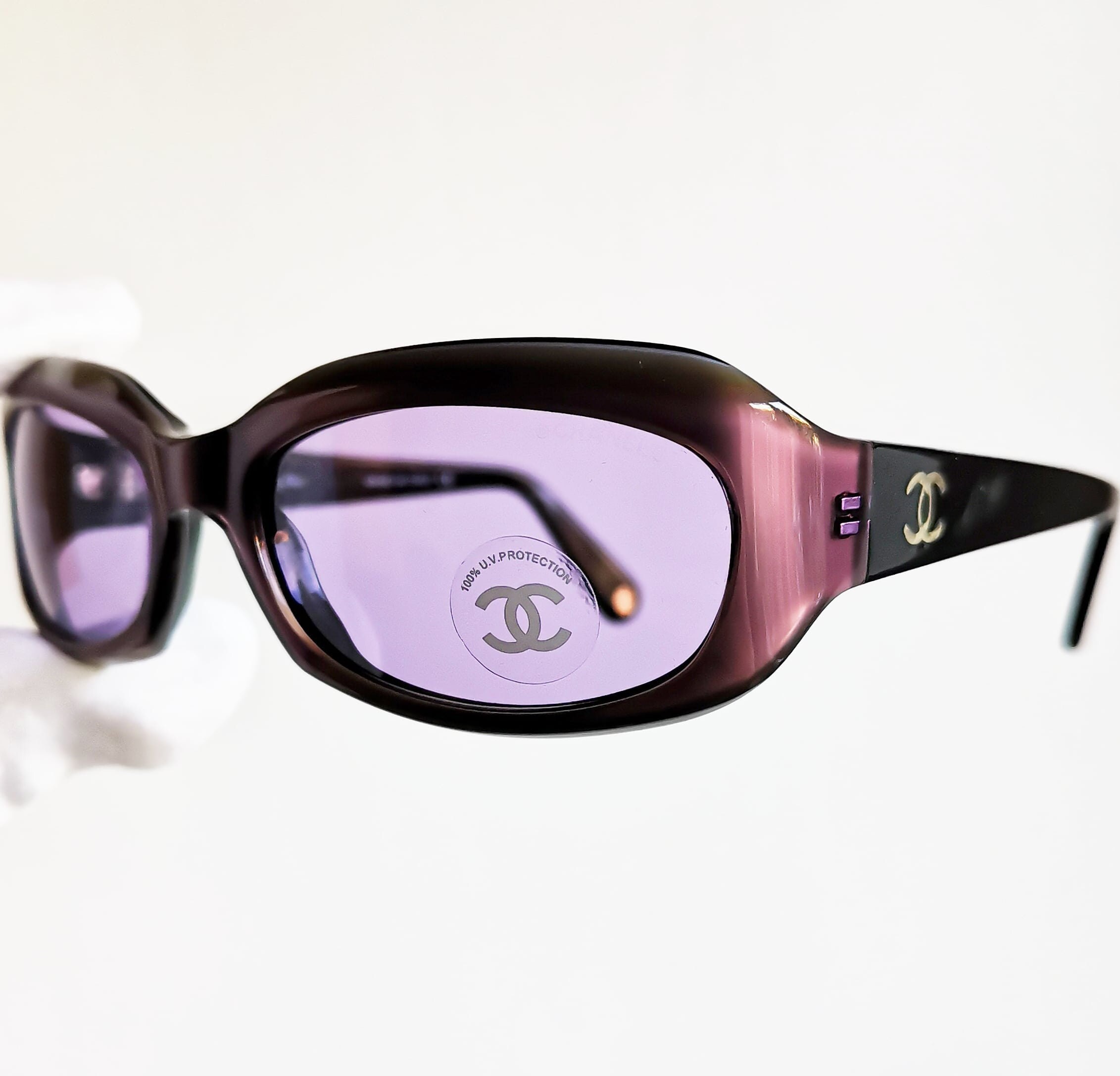 CHANEL, Accessories, Chanel Sunglasses Bijou Camellia Polarized Cat Eye