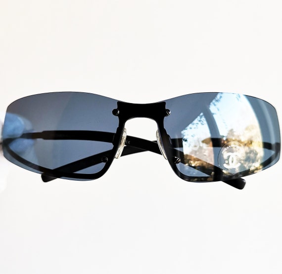 Chanel #61 sunglasses black - Gem