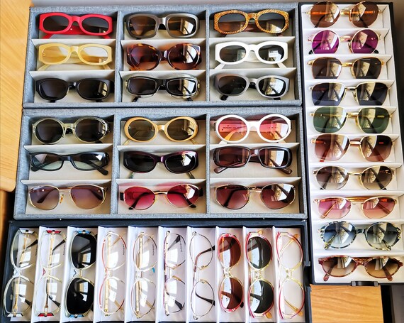 YVES SAINT LAURENT vintage Ysl Sunglasses rare bl… - image 7