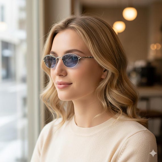 JEAN PAUL GAULTIER Vintage Sunglasses Jpg Oval Small Silver 56