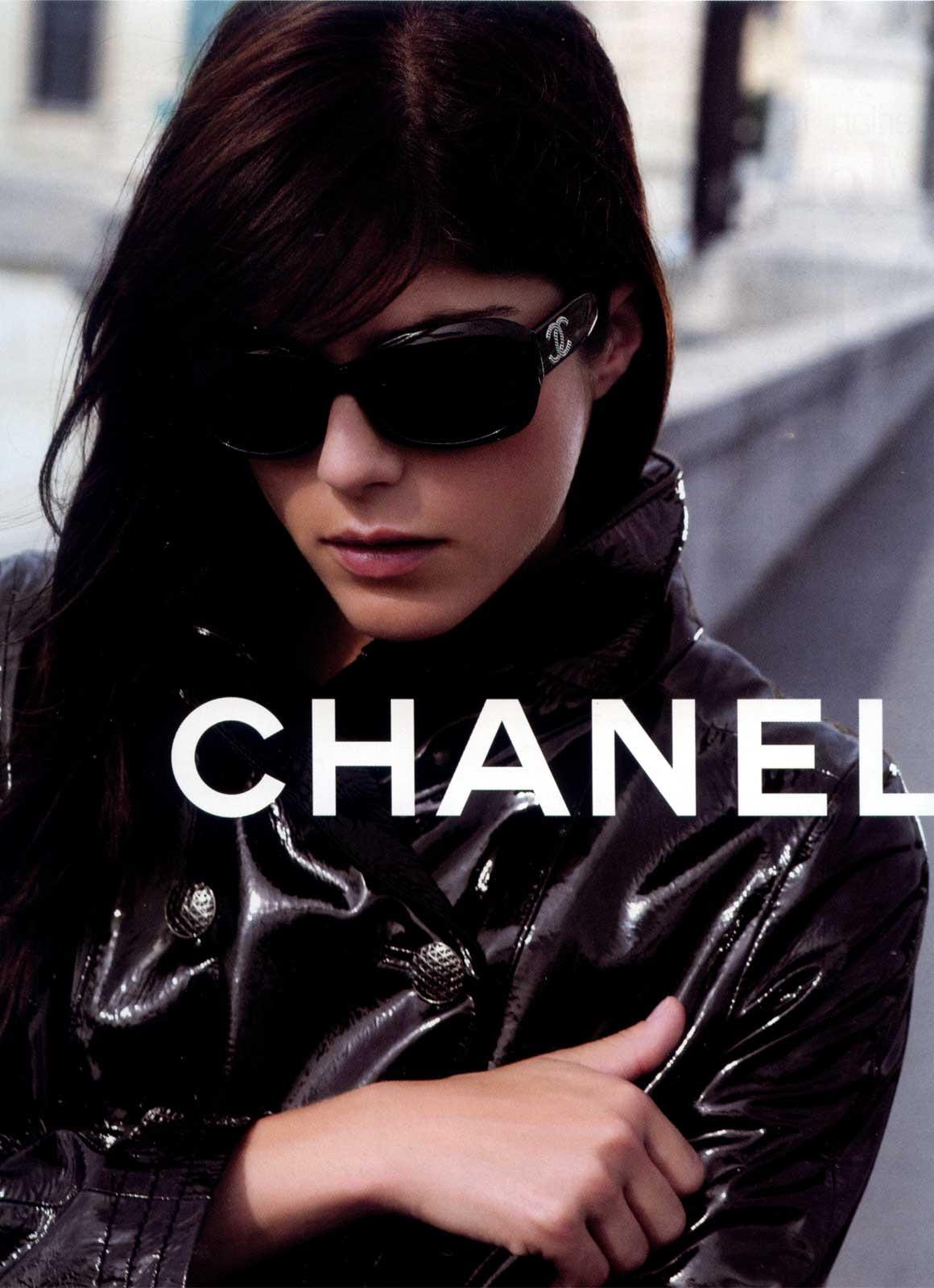 CHANEL Vintage Sunglasses Square Brown Silver Mother of Pearl 5102